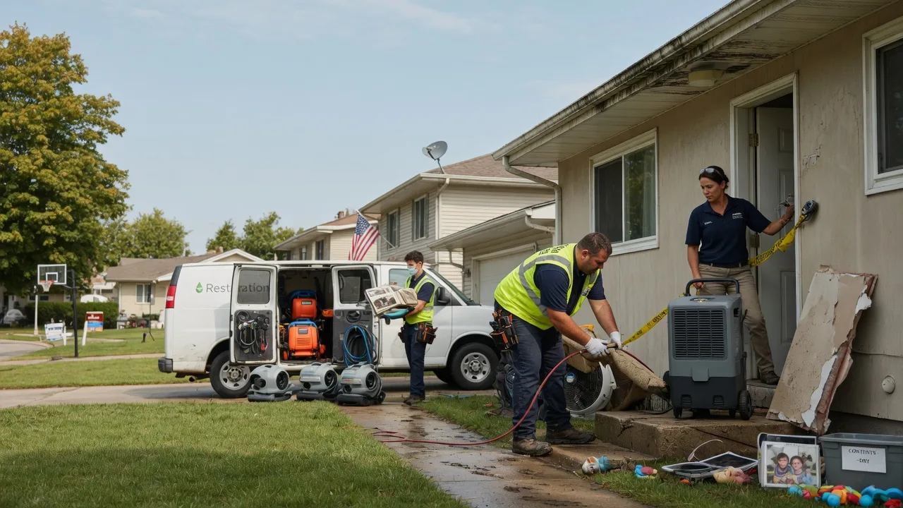 Water Damage Restoration in Higgins, TX near me